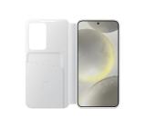 Samsung S24 Smart View Wallet Case White