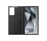 Samsung S24 Ultra Smart View Wallet Case Black