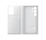 Samsung S24 Ultra Smart View Wallet Case White