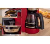 Bosch TKA4M234, Coffee maker, MyMoment, Red, Aroma+