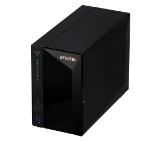 Asustor AS3302T_V2, 2 bay NAS, Realtek RTD1619B, Quad-Core, 1.7GHz (not ex.), 2.5GbE x1, USB3.2 Gen1 x3, WOW (Wake on WAN), Ttoolless installation, with hot-swappable tray, hardware encryption, MyArchive, EZ connect, EZ Sync, WoL, System Sleep Mode