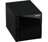 Asustor AS3304T_V2, 4 bay NAS, Realtek RTD1619B, Quad-Core, 1.7GHz, 2GB DDR4 (not ex.), 2.5GbE x1, USB3.2 Gen1 x3, WOW (Wake on WAN), Ttoolless installation, with hot-swappable tray, hardware encryption, MyArchive, EZ connect, EZ Sync, WoL, System Sleep