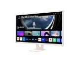 LG 32SR50F-W, 31.5" IPS Smart webOS23, Anti-Glare, 8ms, 1200:1, 250cd/m, sRGB 99%, FHD 1920x1080, HDR 10, HDMI, USB, Wi-Fi B/in, AirPlay 2,  Speacers 5W x 2, Tilt, White