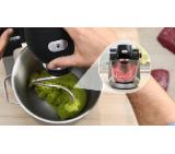 Bosch MUMS6ZS00, Compact Kitchen Machine with scale, MUM6, 3D Planetary Mixing, 1600 W, Professional pastry set, Extra large 5.5L stainless steel bowl, Jet black matt