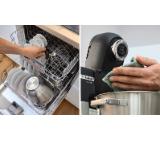 Bosch MUMS6ZS00, Compact Kitchen Machine with scale, MUM6, 3D Planetary Mixing, 1600 W, Professional pastry set, Extra large 5.5L stainless steel bowl, Jet black matt