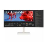 LG 38WR85QC-W, 37.5" UltraWide AG , Curved 21:9 IPS Panel, 1 ms (GtG), 1000:1, 450 cd/m2, WQHD+ (3840x1600), HDR600, DCI-P3 98% , AMD FreeSync, NVIDIA G-SYNC, 144Hz, USB Type-C, RJ45, Speacers 7Wx2, HDMI, DisplayPort, KVM, PBP, PIP, Tilt, Black