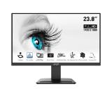 MSI PRO MP2412, 23.8", 100Hz, 1920x1080 FHD, VA, 1ms MPRT, 4ms GTG, 4000:1 CONTRAST RATIO, Anti-glare, 1x HDMI, 1x DP, VESA 75, Tilt, 300 cd/m2, 113% (CIE 1976), VESA 75mm, Display Kit App, T?V certified anti-flicker, 9S6-3BA9CH-042