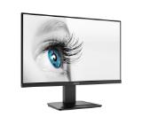 MSI PRO MP2412, 23.8", 100Hz, 1920x1080 FHD, VA, 1ms MPRT, 4ms GTG, 4000:1 CONTRAST RATIO, Anti-glare, 1x HDMI, 1x DP, VESA 75, Tilt, 300 cd/m2, 113% (CIE 1976), VESA 75mm, Display Kit App, T?V certified anti-flicker, 9S6-3BA9CH-042