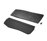 Natec wireless bluetooth keyboard PORIFERA x-scissors, backlit ergonomic us layout