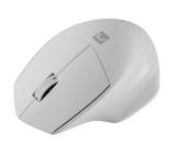 Natec Mouse Siskin Wireless 1600DPI 2.4GHz + Bluetooth 5.0 Optical White