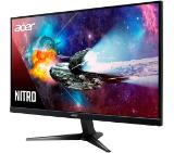 Acer Nitro QG241YM3bmiipx, 23.8" IPS, Anti-Glare, LED, ZeroFrame, FreeSync, 180Hz,1ms(VRB), 100M:1, 250nits, FHD (1920x1080), sRGB99%, DP, 2xHDMI, Audio out, Speaker 2Wx2, BlueLightShield Pro, Tilt, Black