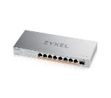 ZyXEL XMG-108 8 Ports 2,5G + 1 SFP+, 8 ports 100W total PoE++ Desktop MultiGig unmanaged Switch