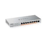 ZyXEL XMG-108 8 Ports 2,5G + 1 SFP+, 8 ports 100W total PoE++ Desktop MultiGig unmanaged Switch