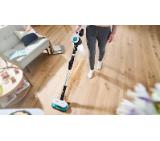 Bosch BCS71HYG1, Cordless Handstick Vacuum Cleaner, Unlimited 7, ProHygienic Aqua, 2in1 for wet & dry cleaning, White