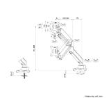 Neomounts by Newstar Next Core Desk Mount 1 screen (topfix clamp &grommet)