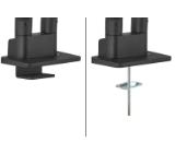 Neomounts by Newstar Next One Desk Mount, double display (topfix clamp &grommet)