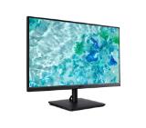 Acer Vero V247YEbmipxv, 23.8" IPS LED ZeroFrame, FreeSync, FHD (1920x1080), 100Hz, 100M:1, 4ms (GTG), 250nits, VGA, HDMI, DisplayPort, 2x2W Speakers, Flicker-Less, BlueLightShield, Audio in/out, TCO, Tilt, Vesa, Black