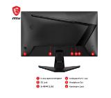 MSI G255F, 24.5", Rapid IPS, 180Hz, 1ms, 1920x1080 FHD, Anti-glare, Adaptive-sync, Night Vision, Frameless, Anti-Flicker, Less Blue Light, 300 nits, 1000:1, 100M:1, 1x Display Port (1.2a), 2x HDMI (2.0b), Headphone out, Tilt, FRAMELESS