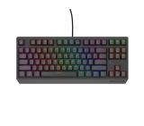 Genesis Gaming Keyboard Thor 230 TKL Lite US Rainbow Mechanical Outemu Red Black Hot Swap