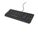 Genesis Gaming Keyboard Thor 230 TKL Lite US Rainbow Mechanical Outemu Red Black Hot Swap