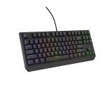 Genesis Gaming Keyboard Thor 230 TKL US RGB Mechanical Outemu Brown Black Hot Swap