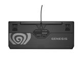 Genesis Gaming Keyboard Thor 230 TKL Anchor Gray Positive US RGB Mechanical Outemu Red