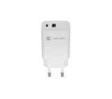 Natec USB Charger  Ribera Gan 1X USB-A + 1X USB-C 30W, White