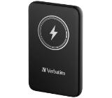 Verbatim MCP-10BK Power Pack 10000 mAh with UBS-C® PD 20W / Magnetic Wireless Charging 15W Black