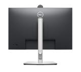 Dell P2424HEB, 23.8" Video Conferencing, FullHD (1920x1080) AG, IPS, 16:9, 5ms, 1000:1, 250 cd/m2,  99% sRGB, HDMI, DP, USB-C, USB 3.2 hub, RJ45, 1x 4MP RGB + IR 2K camera, 2x digital mic, 2x 5W speaker, Height Adj, Pivot, Swivel, Tilt, Black