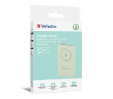 Verbatim MCP-5GN Power Pack 5000 mAh with UBS-C® PD 20W / Magnetic Wireless Charging 15W Green