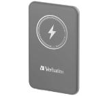 Verbatim MCP-5GY Power Pack 5000 mAh with UBS-C® PD 20W / Magnetic Wireless Charging 15W Grey