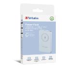 Verbatim MCP-10BE Power Pack 10000 mAh with UBS-C® PD 20W / Magnetic Wireless Charging 15W Blue