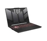 Asus TUF A15 FA507UV-LP014, AMD Ryzen 9 8940HS,15.6" FHD AG (1920x1080)144Hz, 16GB DDR5, 512 GB PCIe 4. RTX 4060 8GB GDDR6, Wi-Fi 6(802.11ax), Backlit Chiclet Keyboard 1-Zone RGB, No OS, Mecha Gray