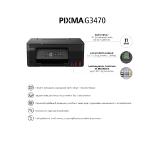 Canon PIXMA G3470 All-In-One, White