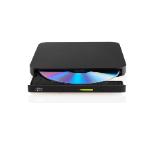 Hitachi-LG GP96YB70 Slimmest External DVD-RW, Super Multi, Lightest, Android Connectivity, Win 10 & MAC OS Compatible, Black