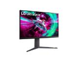 LG 32GR93U-B, 32", UltraGear IPS 1ms, AG, UHD 4K (3840x2160), 144Hz, HDR 400, 700:1, 400cd/m2, DCI-P3 95%, USB3.0 (1up/2down), VRR, AMD Free-sync, NVIDIA G-Sync, HDMI, DisplayPort, Height Adjustable, Pivot, Tilt, Headphone Out, Black