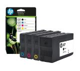 HP 937 CMYK Ink Cartridge 4-Pack