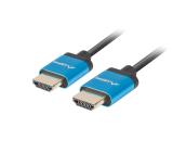 Lanberg HDMI M/M V2.0 4K cable 1m, slim, black