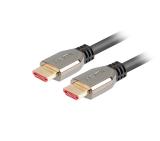 Lanberg HDMI M/M V2.1 8K 60Hz cable 0.5m, black