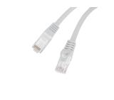 Lanberg patchcord CAT.6 UTP LSZH CCA 0.5m Fluke Passed, Grey