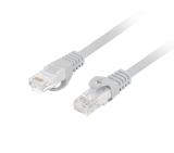 Lanberg patchcord CAT.6 UTP LSZH CCA 3m Fluke Passed, Grey