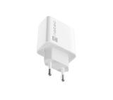 Natec USB Charger Ribera 1X USB-A + 1X USB-C 20W, White