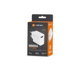 Natec USB Charger Ribera 1X USB-A 18W, White