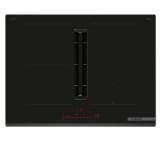 Bosch PVQ731H26E SER6; Induction hob with integrated ventilation system 70cm, 2 Combi Zones + hood, B, max 622 m3/h, 69 dB, HC, Black