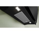 Bosch DWK91LT60, SER8, Wall hood 90 cm, A+, EcoSilence Drive, PerfectAir, transparent glass, black print, max 441 m3/h, 51 dB, HC