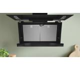 Bosch DWK91LT60, SER8, Wall hood 90 cm, A+, EcoSilence Drive, PerfectAir, transparent glass, black print, max 441 m3/h, 51 dB, HC