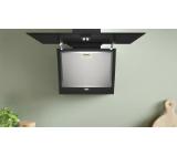 Bosch DWK65DK60, SER2, Wall hood 60 cm, A, LED lights, transparent glass, black print, max 430 m3/h, 60 dB