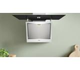 Bosch DWK65DK20, SER2, Wall hood 60 cm, A, LED lights, transparent glass, white print, max 430 m3/h, 60 dB