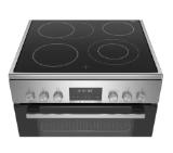 Bosch HKS79U250, SER6, Electric free-standing cooker, A, 63 l, AutoPilot 30, 3D Hotair, Sinking buttons, Pyrolytic+Hydrolytic, Stainless Steel