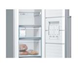 Bosch GSN36AIEP, SER6, FS upright freezer, NoFrost, E, 186/60/65cm, 242 l, 39 dB(C), IceTwister, VarioZone, 4 drawers (BigBox), vertical handle, Stainless steel